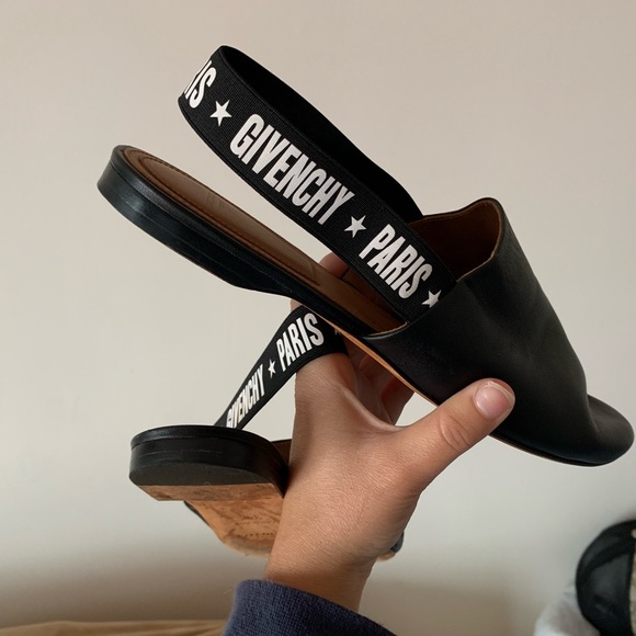 givenchy slingback flat mules